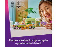 LEGO FRIENDS 42695 Przyczepa z koniem i źrebaczkiem - 1473471 - zdjęcie 4